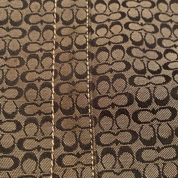 Coach hobo shoulder bag. Black/gray - Picture 10 of 10